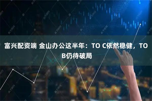 富兴配资端 金山办公这半年:TO C依然稳健,TO B仍待破局