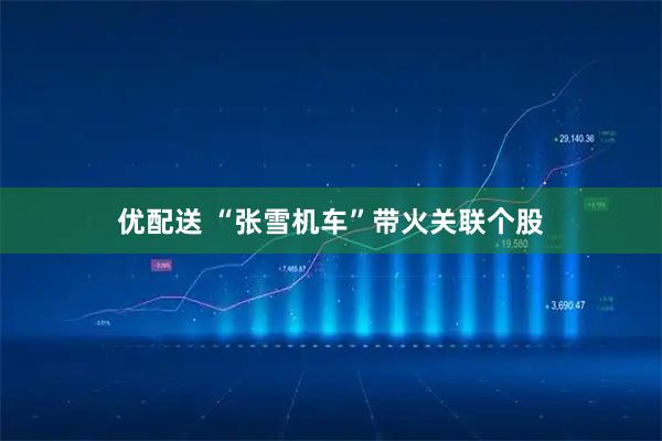 优配送 “张雪机车”带火关联个股