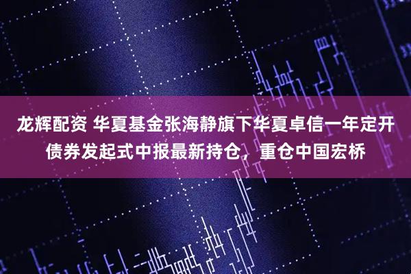 龙辉配资 华夏基金张海静旗下华夏卓信一年定开债券发起式中报最新持仓，重仓中国宏桥